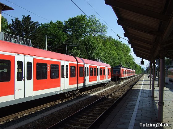 Der Tutzinger Bahnhof
