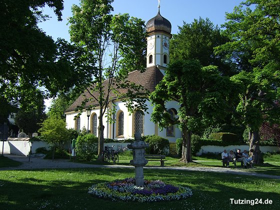 Die alte Tutzinger Kirche St. Peter und Paul